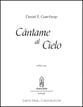 Cantame al Cielo SATB choral sheet music cover